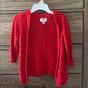 Little girl’s cardigan